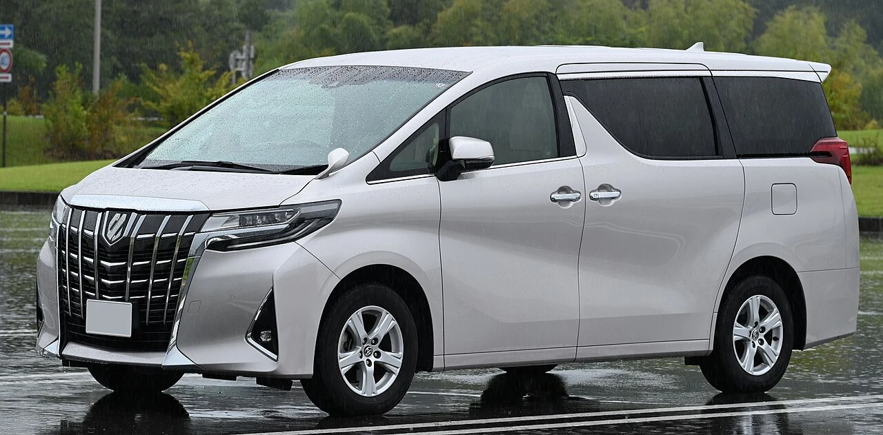 Toyota Alphard — private airport transfer vehicle